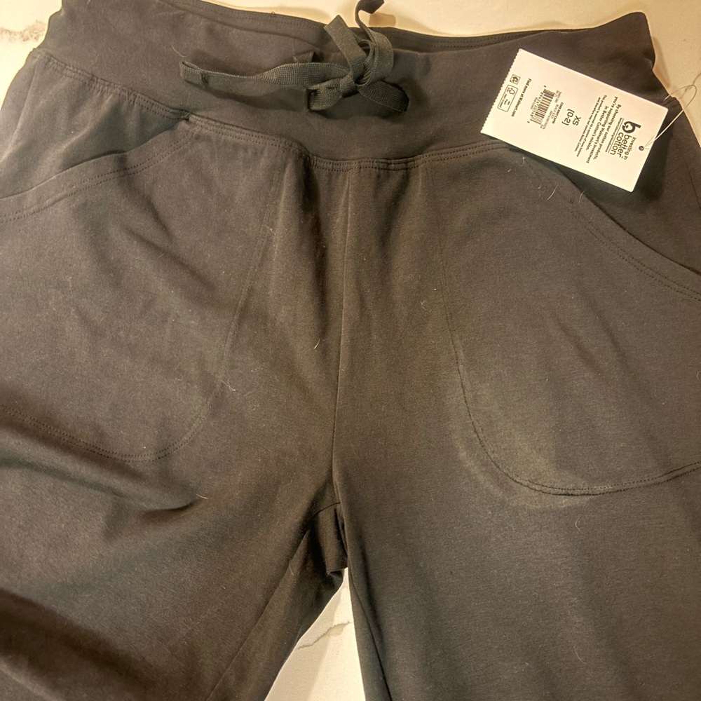 2 Athletic Works lounge pants Black & Dark Navy Blue NWT - Picture 6 of 9